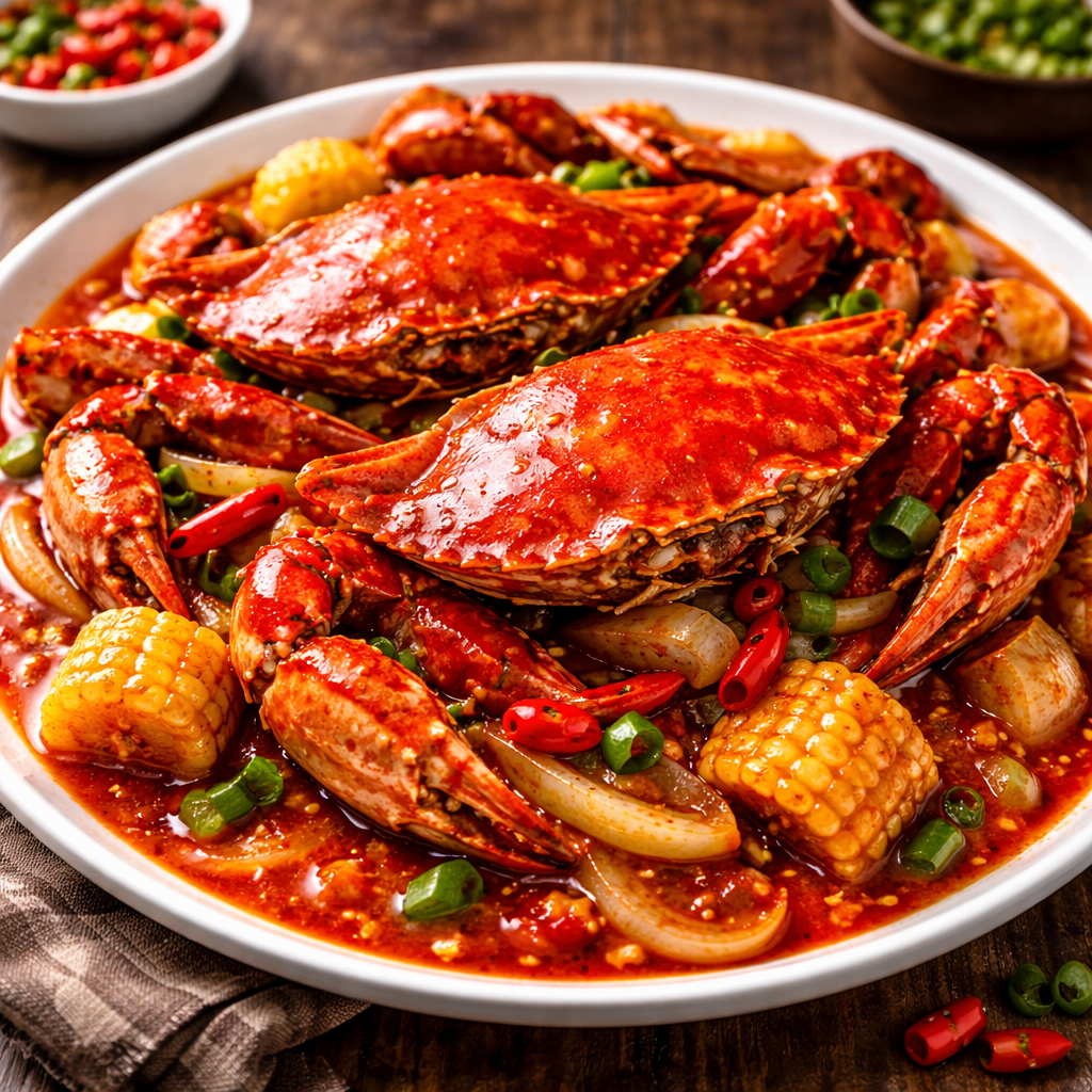 Kepiting saus padang Mang Engking